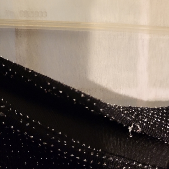 H&M black glitter skirt XS NWT - Picture 5 of 6